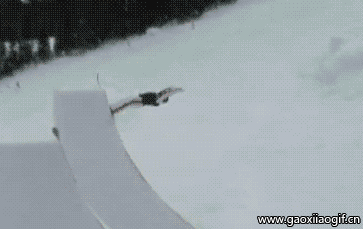 高手滑雪的gif动态图片
